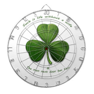 Old Irish Sayings Dartboard