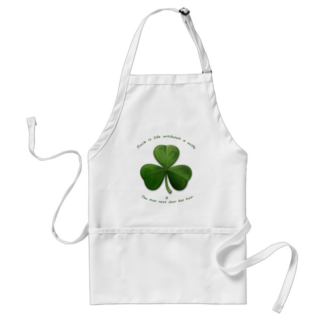 Old Irish Sayings Standard Apron (Front)
