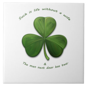 Old Irish Sayings Tile