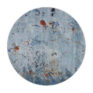 Old Iron Blue Stain Corrode Cutting Board