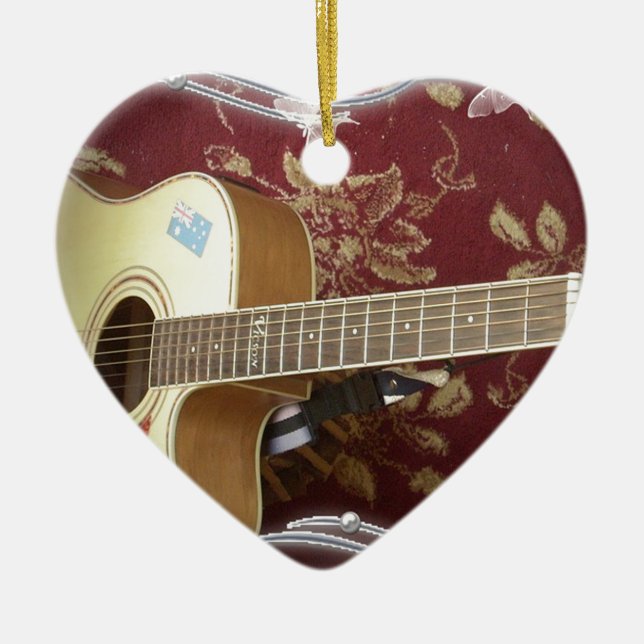 Old is gold Hakuna Matata. Ceramic Tree Decoration (Front)