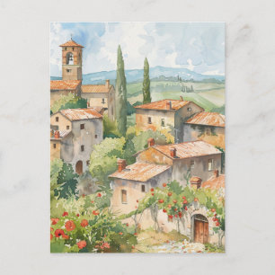 Old Italian Village Postcard