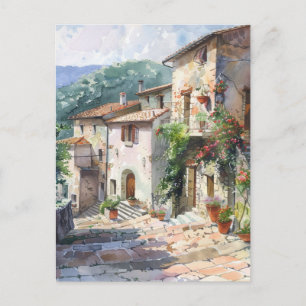 Old Italian Village Postcard