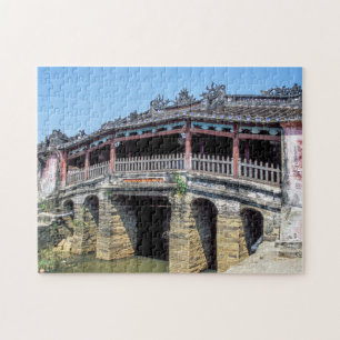 Old japanese covered bridge in Hoi An - Vietnam Jigsaw Puzzle