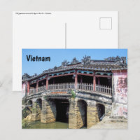 Old japanese covered bridge in Hoi An - Vietnam