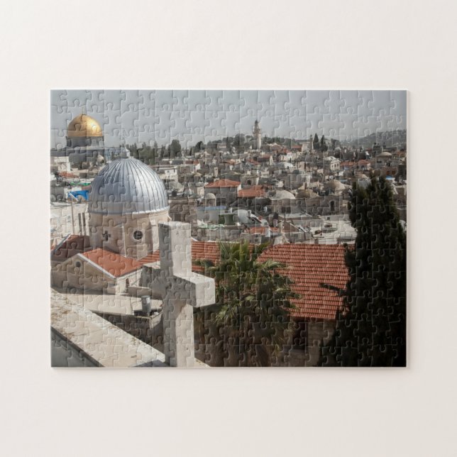 Old Jerusalem's Skyline Jigsaw Puzzle (Horizontal)
