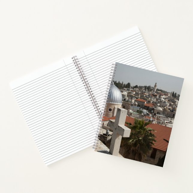 Old Jerusalem's Skyline Notebook (Inside)