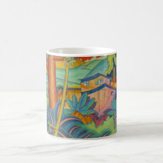 Old Kahala Home, by Arman Manookian, 1928 Coffee Mug