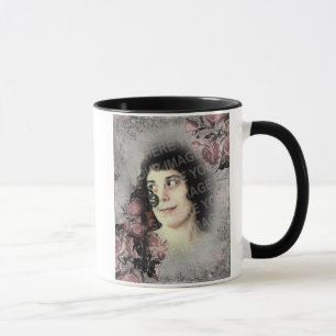 Old Key and Roses Custom Photo Mug