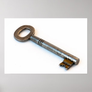 Old key poster