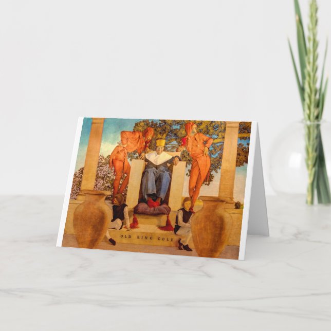 Old King Cole Holiday Card (Front)