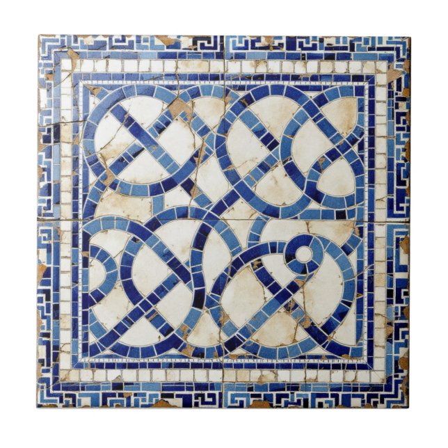 Old Knotty Elegance Ceramic Tile (Front)