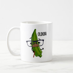 Old-kra Funny Okra Pun  Coffee Mug