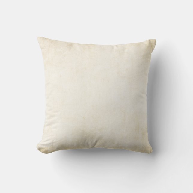 Old kraft paper: textured background cushion (Front)