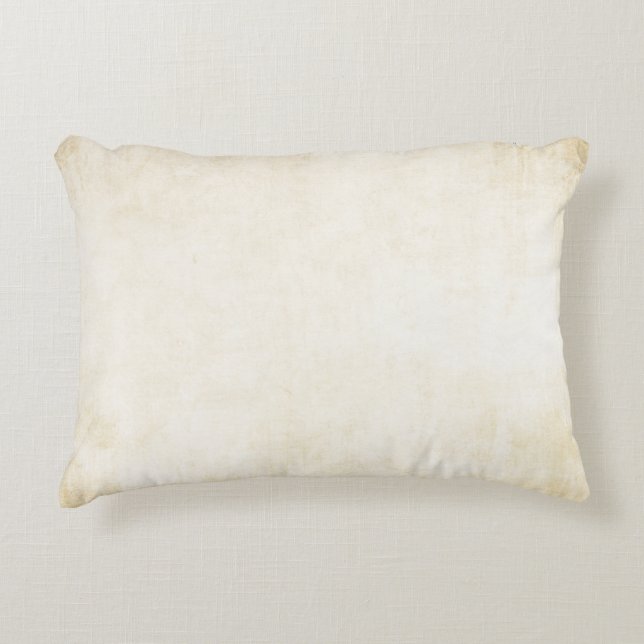 Old kraft paper: textured background decorative cushion (Front)