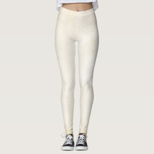 Old kraft paper: textured background leggings