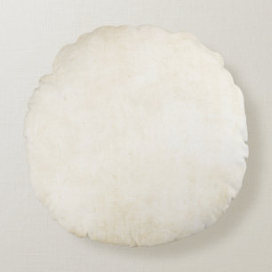 Old kraft paper: textured background round cushion