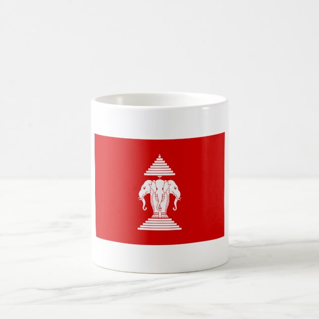 Old Lao Flag Coffee Mug (Center)