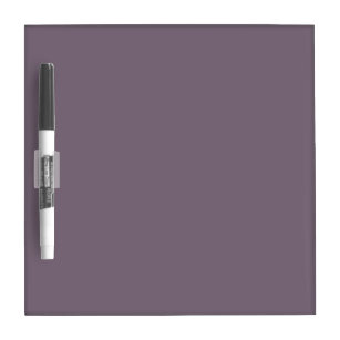 Old Lavender Solid Color Dry Erase Board