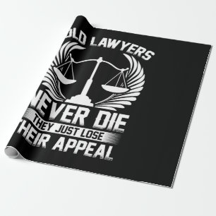 Old Lawyers Just Lose Their Appeal Wrapping Paper