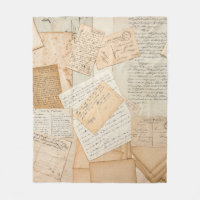 Old letters, handwritings, vintage postcards, e