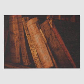 Old Library and Books of Antiquity Tissue Paper