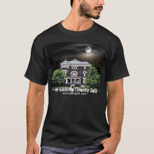 Old Licking County Jail haunted T-shirt