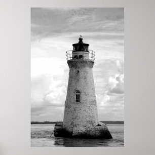 old lighthouse poster