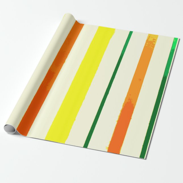 Old lines wrapping paper (Unrolled)