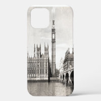 Old London, black and white.