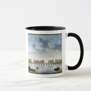 Old London Bridge (oil), c.1630 Mug