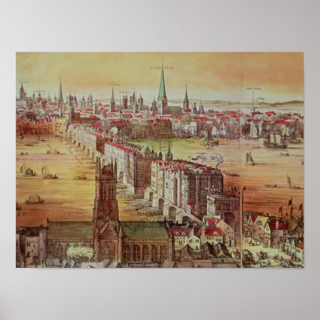 Old London Bridge Poster (Front)