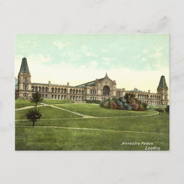 Old London Postcard - Alexandra Palace (Front)