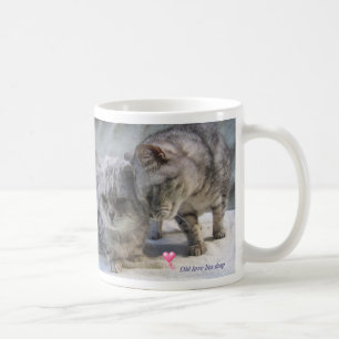 old love lies deep...cat mug