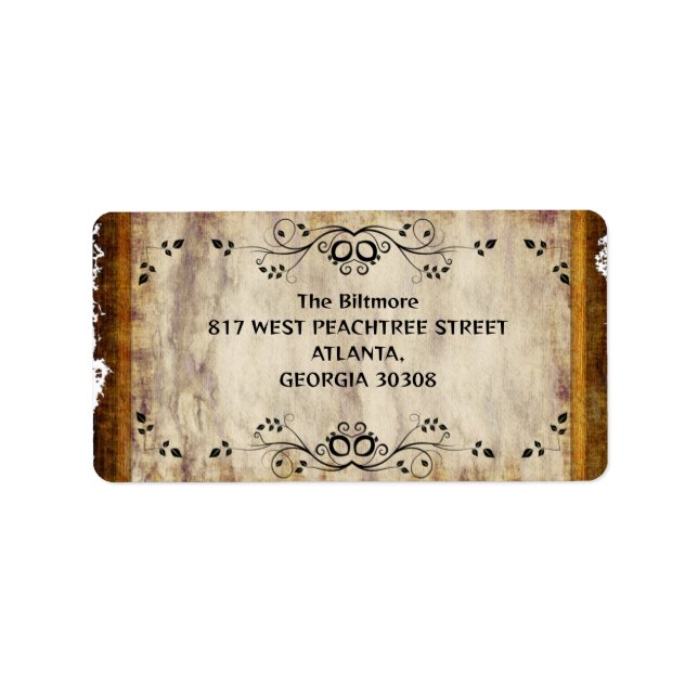 Old lover label (Front)