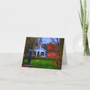 Old Lynchburg Cemetery Church Card