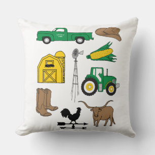 Old Macdonald Had a Farm My Farm Life for Kids Cushion