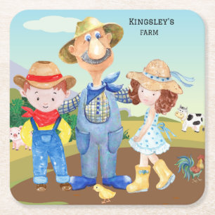Old MacDonald’s Farm Coaster 🐔 Cute Family Barn