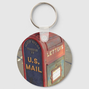 Old Mailbox Key Ring