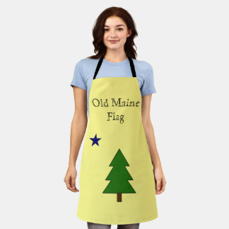 Old Maine Flag Apron