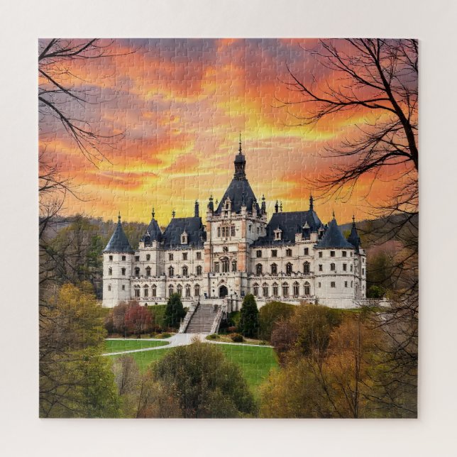 Old majestic castle jigsaw puzzle (Vertical)