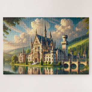 Old majestic castle jigsaw puzzle