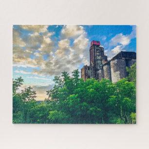 Old Malting Factory in Montreal, Quebec, Canada Jigsaw Puzzle