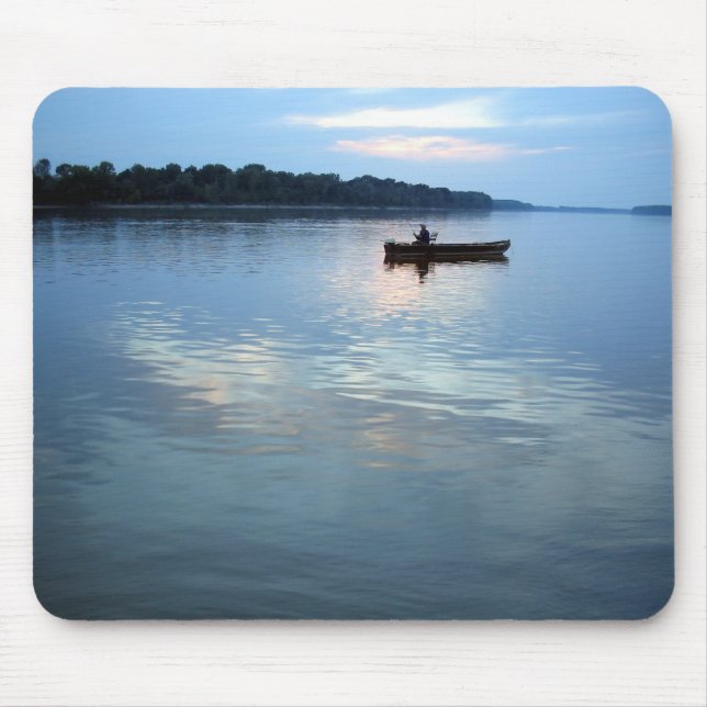 Old man and river mouse pad (Front)