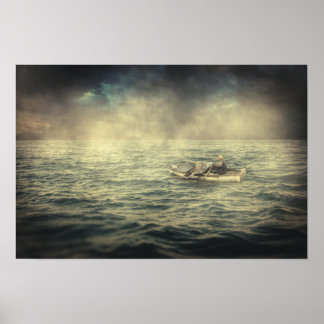 Old man and the sea poster