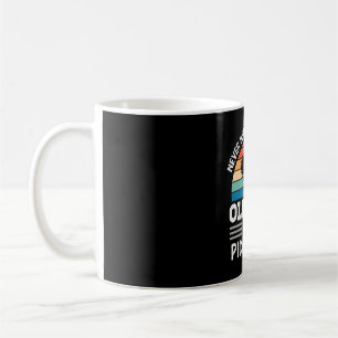 Old Man at Pickleball Fathers Day Funny Gift Coffee Mug
