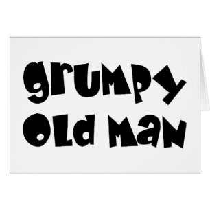 old man grumpy