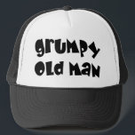 old man grumpy trucker hat<br><div class="desc">Who's a grumpy old man? I'm not so old.</div>