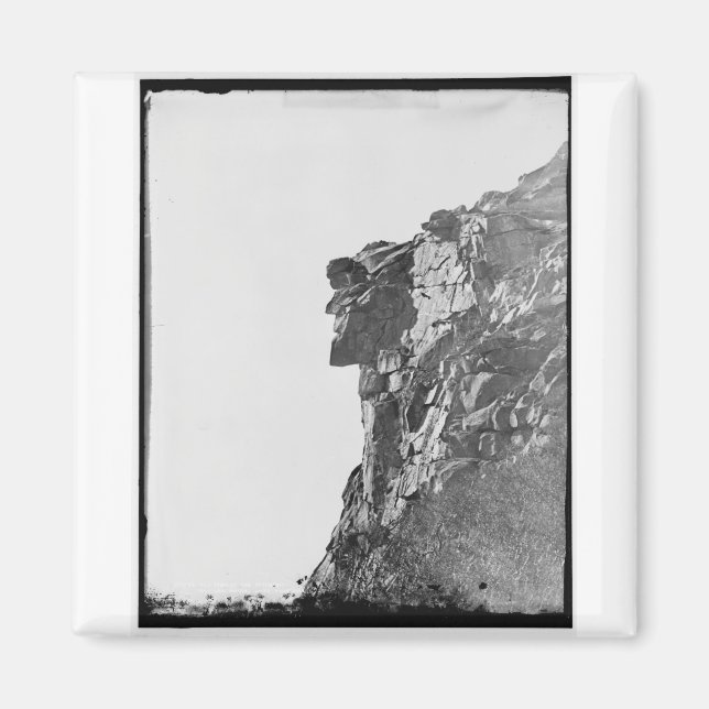 Old Man in the Mountain Magnet (Front)