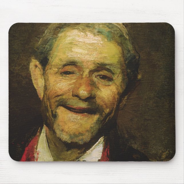 Old Man Laughing, 1881 Mouse Pad (Front)